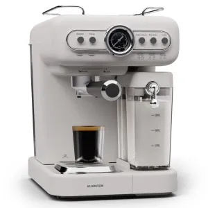 Klarstein Espressionata Evo Espressomaschine 1350W 19 Bar 1,2L 2 Tassen #1520399