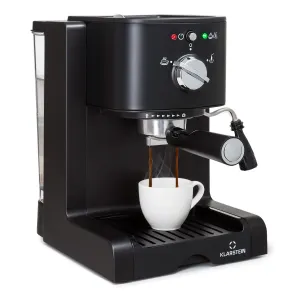 Klarstein Passionata 20 Espressomaschine 20 bar 6 Tassen 1,25 Liter Milchschaum