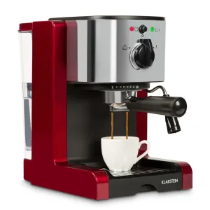 Klarstein Passionata 20 Espressomaschine 20 bar 6 Tassen 1,25 Liter Milchschaum #270787