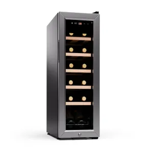 Klarstein Shiraz Premium Smart 12 Slim Weinkühlschrank für 12 Flaschen