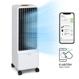 Klarstein Maxflow Smart 3-in-1 Luftkühler Ventilator 5L WiFi Fernbedienung