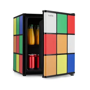Klarstein Solve Kühlschrank Mini-Bar 48L Zauberwürfel-Design