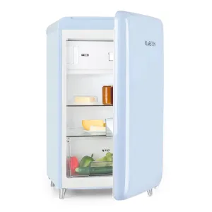 Klarstein PopArt Retro-Kühlschrank 118 Ltr Gefrierfach: 13 Ltr Temperatur-Regler #270478