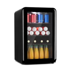 Klarstein PopLife Getränkekühler Kühlschrank 70 Liter 0-10 °C Retro-Design  LED