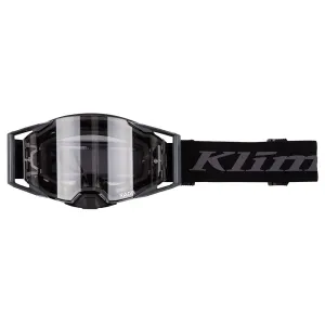 KLIM Rage Off-Road Goggle Black Clear Lens Größe