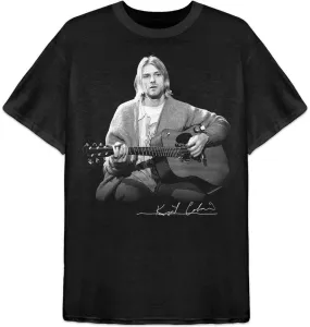 Kurt Cobain T-Shirt Guitar Black M