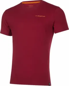 La Sportiva Back Logo T-Shirt M Sangria M T-Shirt