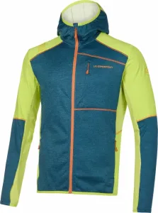 La Sportiva Existence Hoody M Storm Blue/Lime Punch L Outdoor Hoodie