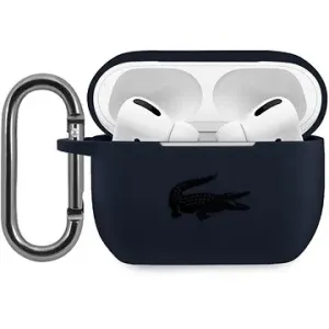 Lacoste Liquid Silicone Glossy Printing Logo Cover für Apple Airpods Pro Navy