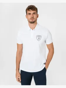 Lamborghini Polo T-Shirt Weiß