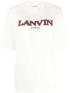 LANVIN - Logo Cotton T-shirt #1316720