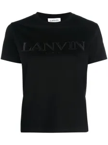 LANVIN - Logo Cotton T-shirt #1536262
