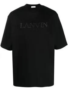 LANVIN - Logo Cotton T-shirt #1537279