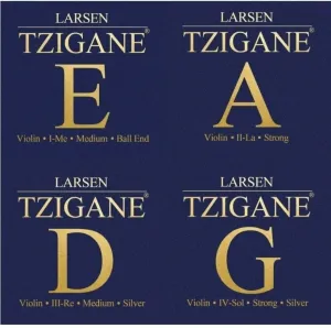 Larsen Tzigane violin SET, E ball end #1504213