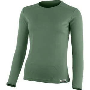 Damen-Merino-Sweatshirt Lasting BELA-6666 grün