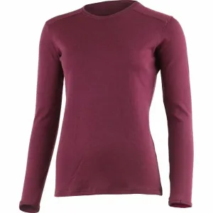 Frauen Merino sweatshirt Lasting BELA-3838 wein