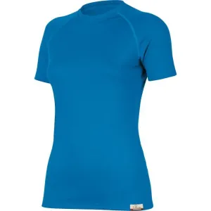 Merino T-Shirt Lasting ALEA 5151 blue Wolle