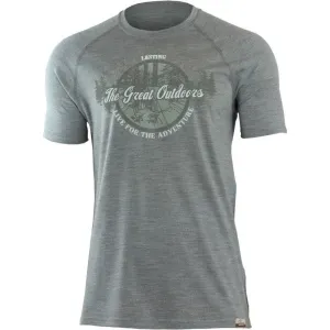 Merino T-Shirt Lasting LUCAS 8484 grey