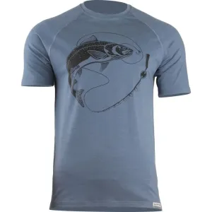 Merino T-Shirt Lasting SALMON 5656 blue Men