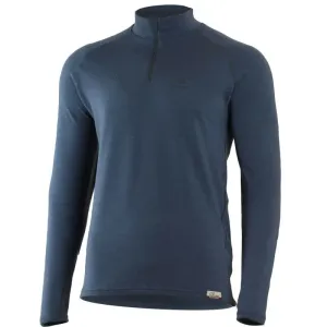 Merino T-Shirt Lasting Vorsichtig 5659 blue Wolle