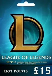 League of Legends Gift Card £15 - Riot Key EU WEST Server Only