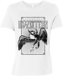 Led Zeppelin T-Shirt Icarus Burst White S