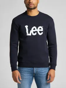 Lee Crew Sweatshirt Blau