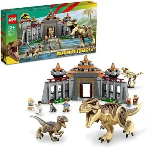 LEGO® Jurassic World 76961 Angriff des T.Rex und des Raptors auf das Besucherzentrum