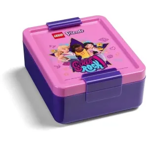 LEGO Storage BOX FRIENDS GIRLS ROCK Essensbox, violett, größe