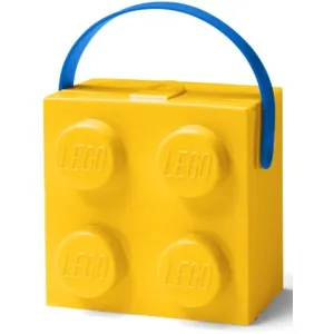 LEGO Storage HANDLE BOX Essensbox, gelb, veľkosť os