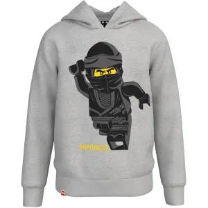 LEGO® kidswear SWEATSHIRT W. Jungen Sweatshirt, grau, veľkosť 134