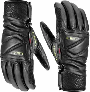 Leki WCR Venom Speed 3D Black/Ice Lemon 7,5 SkI Handschuhe