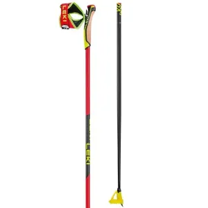 Leki PRC 750 Skistöcke für den Langlauf, rot, größe