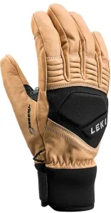 Handschuhe Leki Progressiv Kupfer S tan-schwarz 640872302