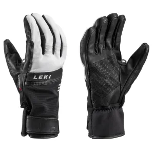 Ski Handschuhe LEKI Lightning 3D black/white