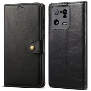 Lenuo Leather Klapphülle für Xiaomi 13 Pro, schwarz
