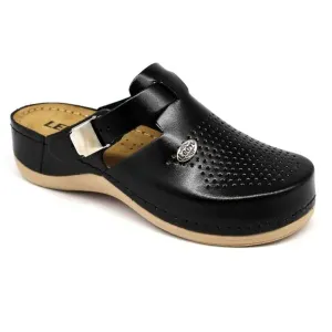 LEONS LUNA Damen Pantoffeln, schwarz, größe #1357358