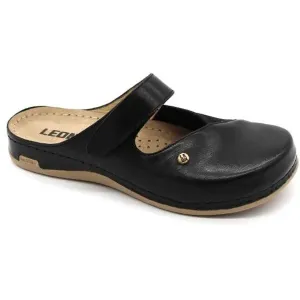 LEONS ORTHO Damen Pantoffeln, schwarz, größe #1327123
