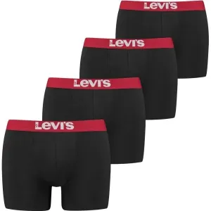 Levi's® SOLID BASIC BRIEF 4P Herren Boxershorts, schwarz, größe #1562129