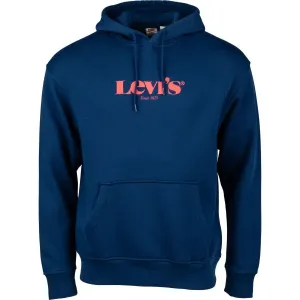 Levi's® T3 RELAXD GRAPHIC HOODIE Herren Sweatshirt, dunkelblau, größe #1167025