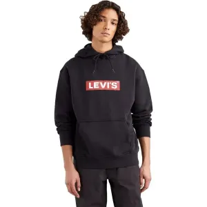 Levi's® T3 RELAXD GRAPHIC HOODIE Herren Sweatshirt, schwarz, größe #1381682
