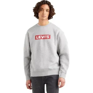 Levi's® T3 RELAXED GRAPHIC CREW Herren Sweatshirt, grau, größe