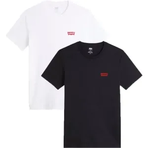Levi's® GRAPHIC CREWNECK T-SHIRT 2 PACK Herrenshirt, schwarz, größe