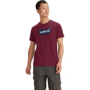 Levi's® GRAPHIC CREWNECK TEE Herrenshirt, weinrot, größe #808699