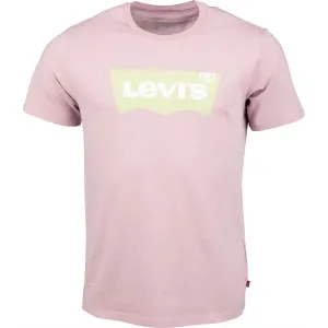 Levi's HOUSEMARK GRAPHIC TEE Herrenshirt, rosa, veľkosť L