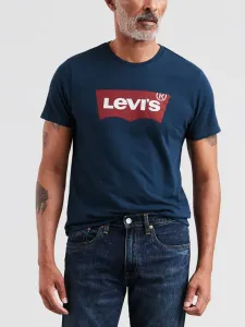 Levi's® GRAPHIC SET-IN NECK Herrenshirt, dunkelblau, größe #435455