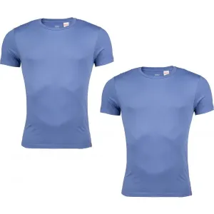 Levi's SLIM 2PK CREWNECK 1 Herrenshirt, blau, veľkosť XL