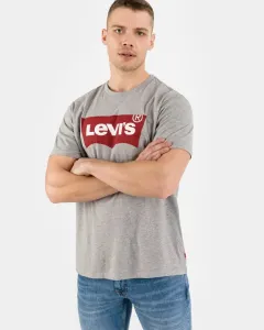 Levi's GRAPHIC SET-IN NECK Herrenshirt, grau, veľkosť XL