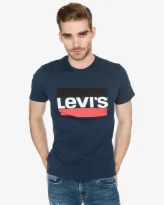 Levi's SPORTSWEAR LOGO GRAPHIC Herrenshirt, dunkelblau, veľkosť L