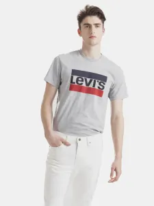Levi's SPORTSWEAR LOGO GRAPHIC Herrenshirt, grau, veľkosť L